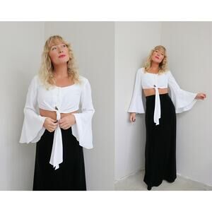 1990's Vintage Goth Black Velvet Skirt ~ Women's SM MD  Romantic Soft Gothic 90s